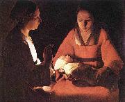 The New born Georges de La Tour